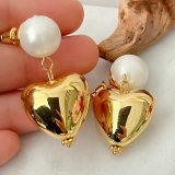 Big Heart Drop Earrings CMEDYX-2446485