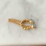 Magnet buckle Chain Ear Cuff