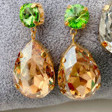 Water Drop Crystal Earrings CMEADL-2446919