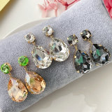 Water Drop Crystal Earrings CMEADL-2446919