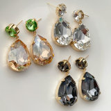 Water Drop Crystal Earrings CMEADL-2446919