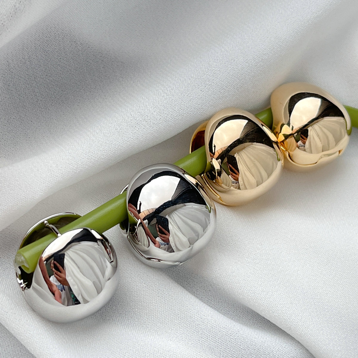 Metal  Bag  Earrings CMEADL-2446917