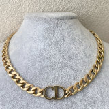 Stainless Steel CD Cuban Necklace