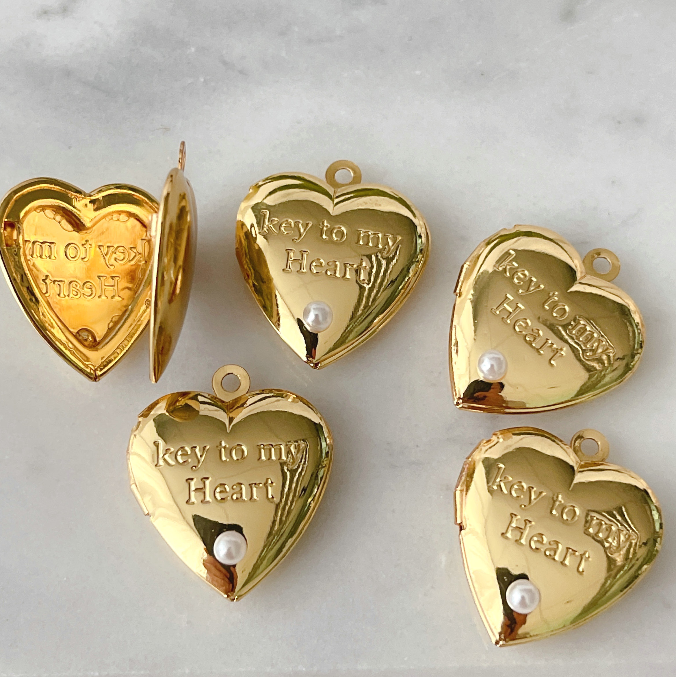 Heart album box Pendant