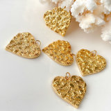 Gold Plain Heart Pendant