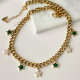 Stainless Steel Star Charm Necklace