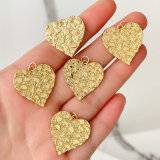 Gold Plain Heart Pendant
