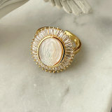Virgin Mary Adjustable Ring