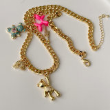 Bear Charms Necklace