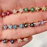Mini Flower Stud Earrings