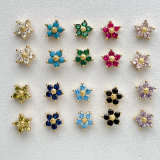 Mini Flower Stud Earrings