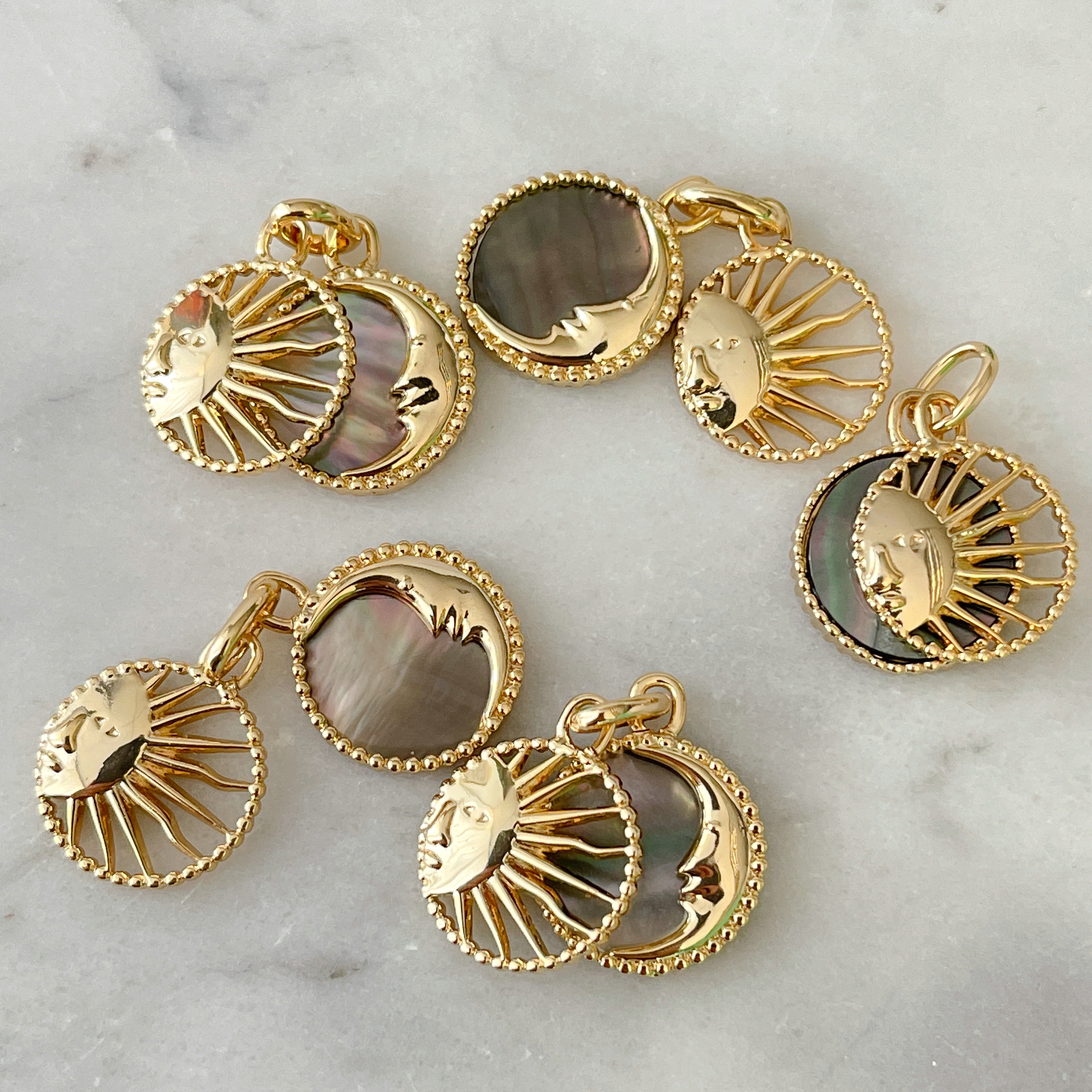 Moon And Sun Charm
