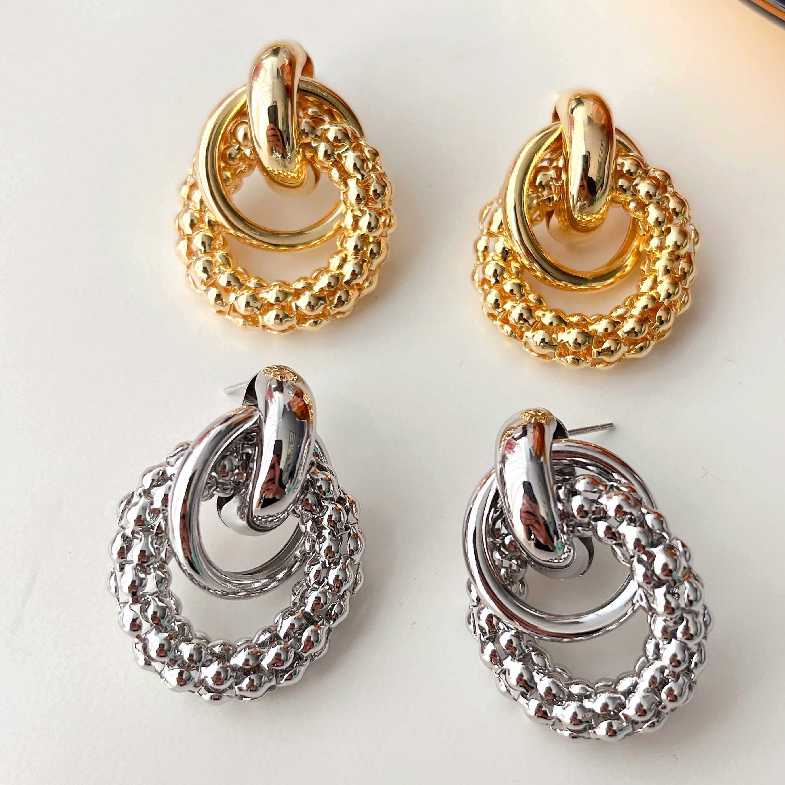 Metal Earrings CMEADL-2447850