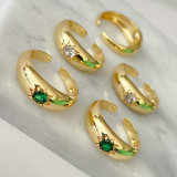 Star zircon Adjustable Ring