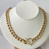Stainless Steel Big Cuban Chain Necklace