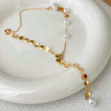 Stainless Steel Long Chain Necklace