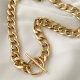Stainless Steel Big Cuban Chain Necklace