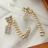 Cuban Chain Tassel Earrings