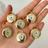 Heart Mop Evi Eye Pendant