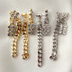 Cuban Chain Tassel Earrings