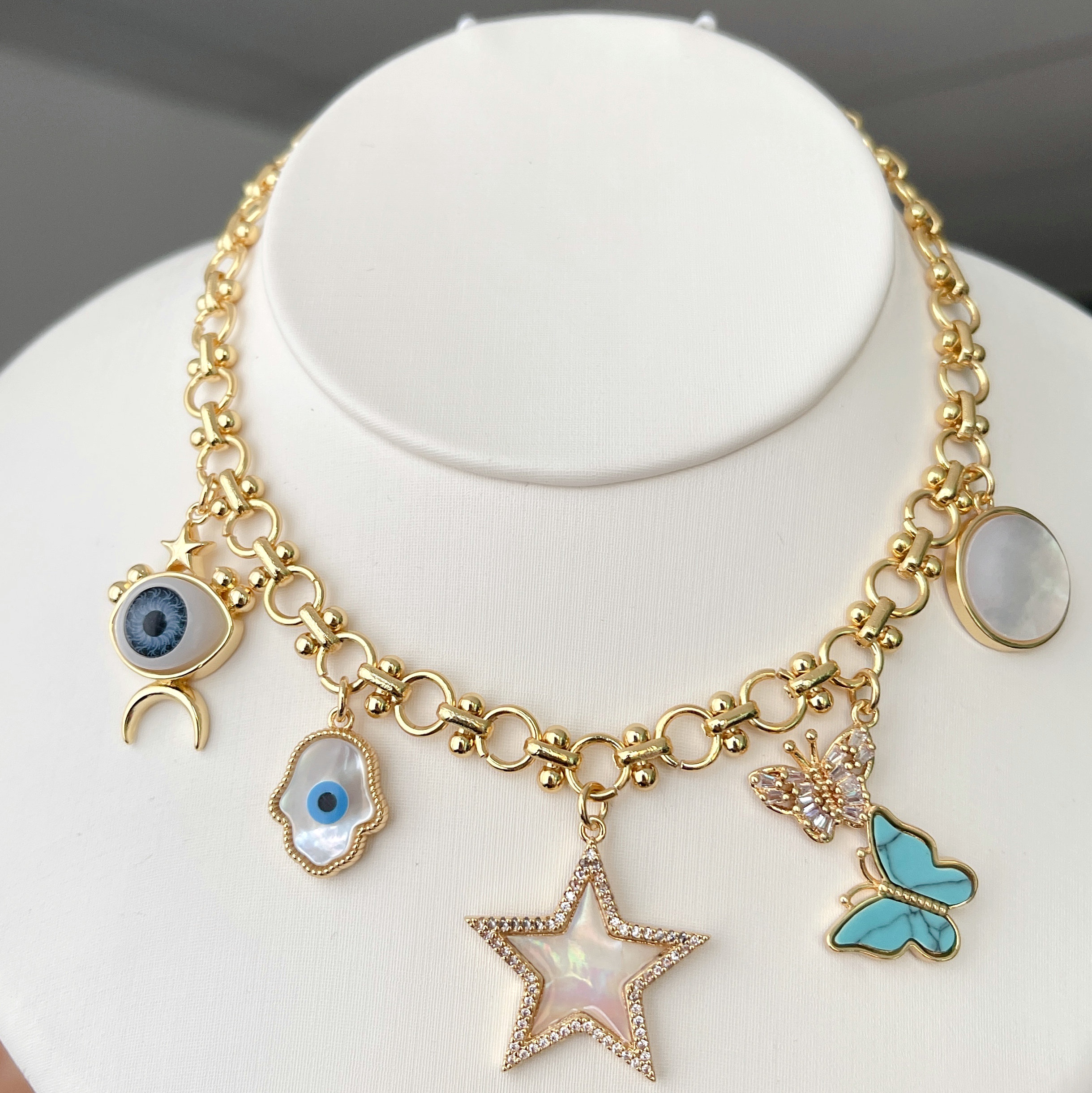 Star Charms Necklace