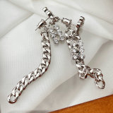 Cuban Chain Tassel Earrings