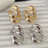 Fat Cuban Chain Earrings CMEADL-2449779