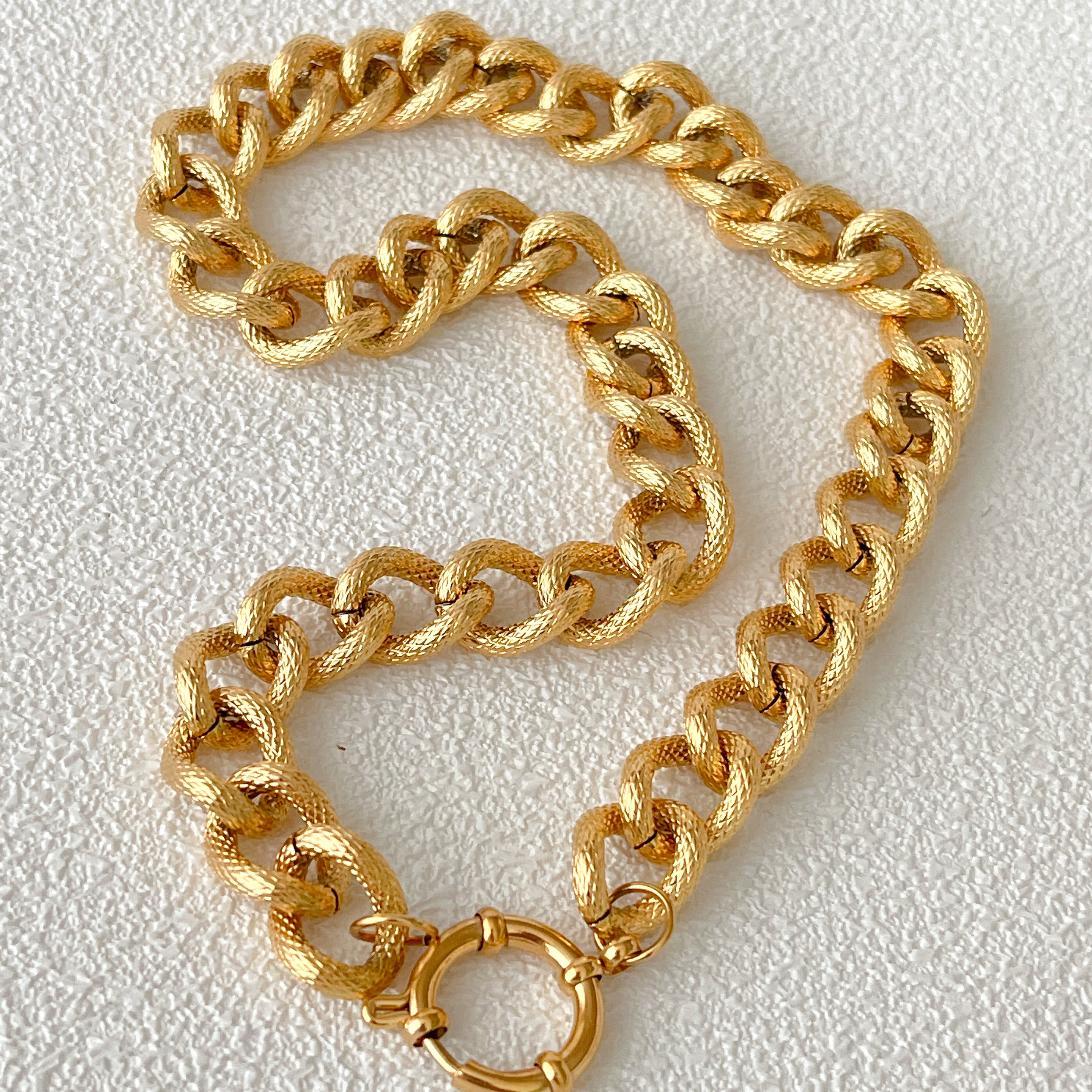 Stainless Steel Big Cuban Chain Necklace