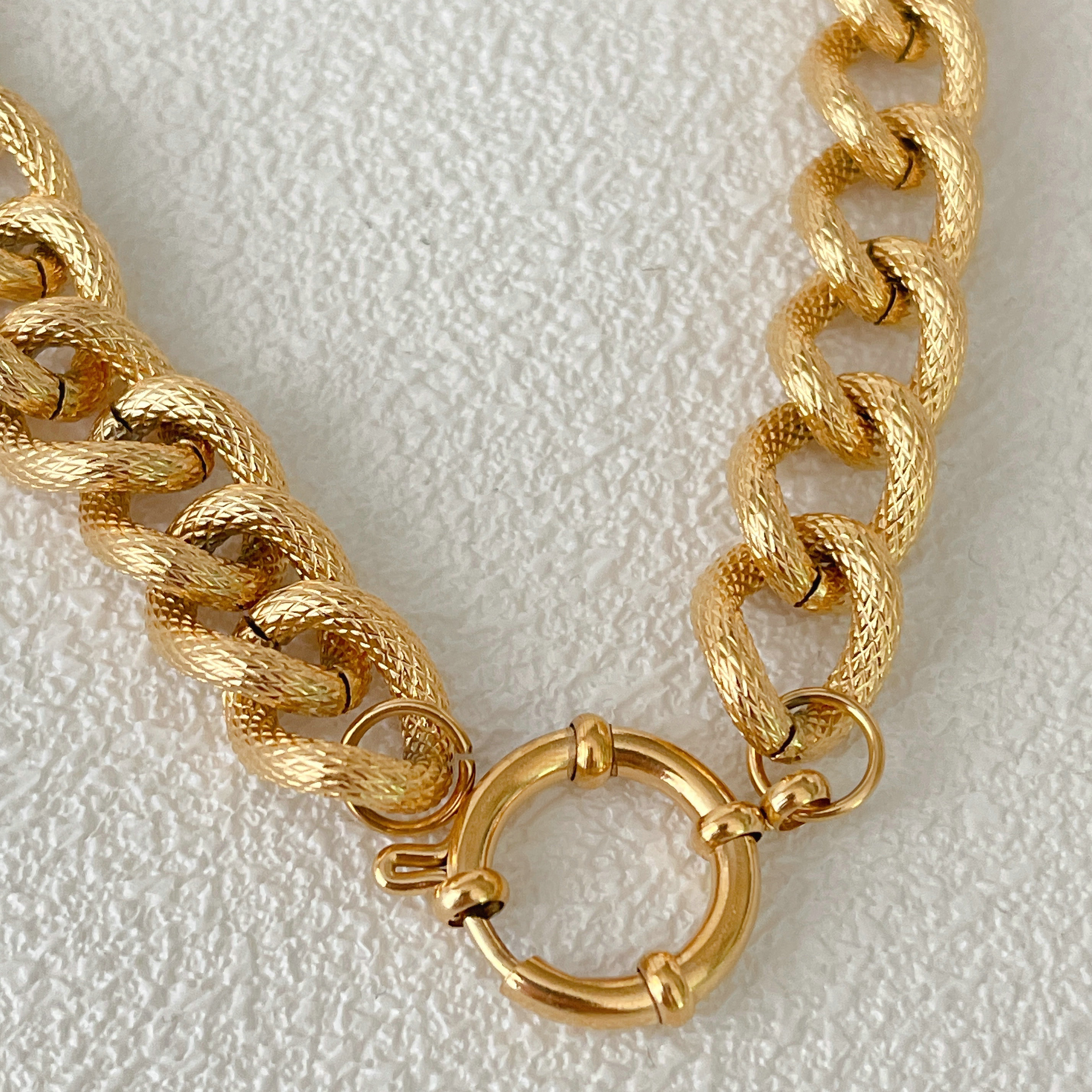 Stainless Steel Big Cuban Chain Necklace