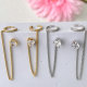Heart Chain Earrings
