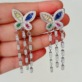 Butterfly Tassel Earrings