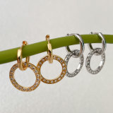 Round Charm Earrings