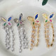 Butterfly Tassel Earrings