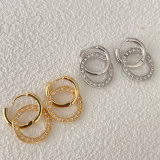 Round Charm Earrings