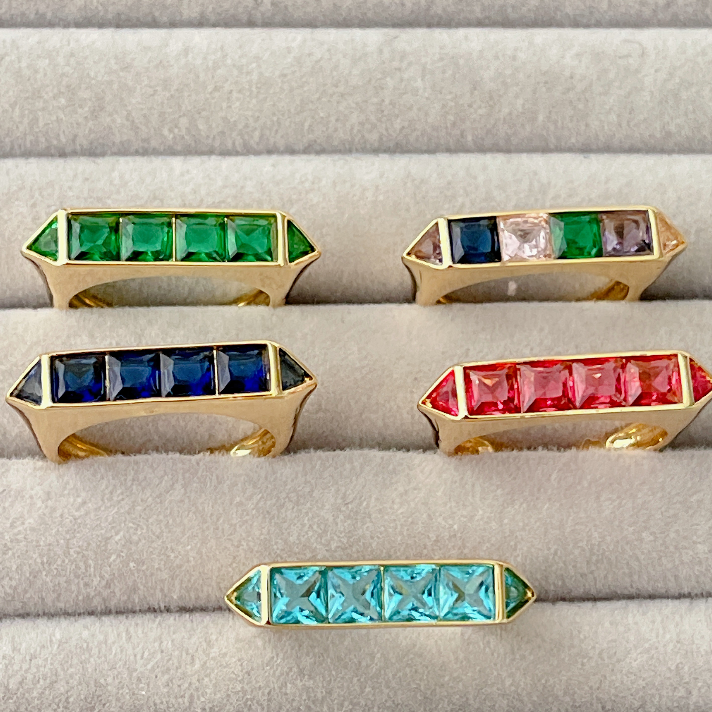 Long Bar Adjustable Ring