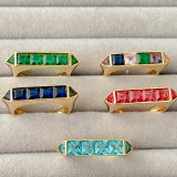 Long Bar Adjustable Ring