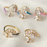 Enamel Zircon Adjustable