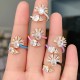 Enamel Zircon Adjustable