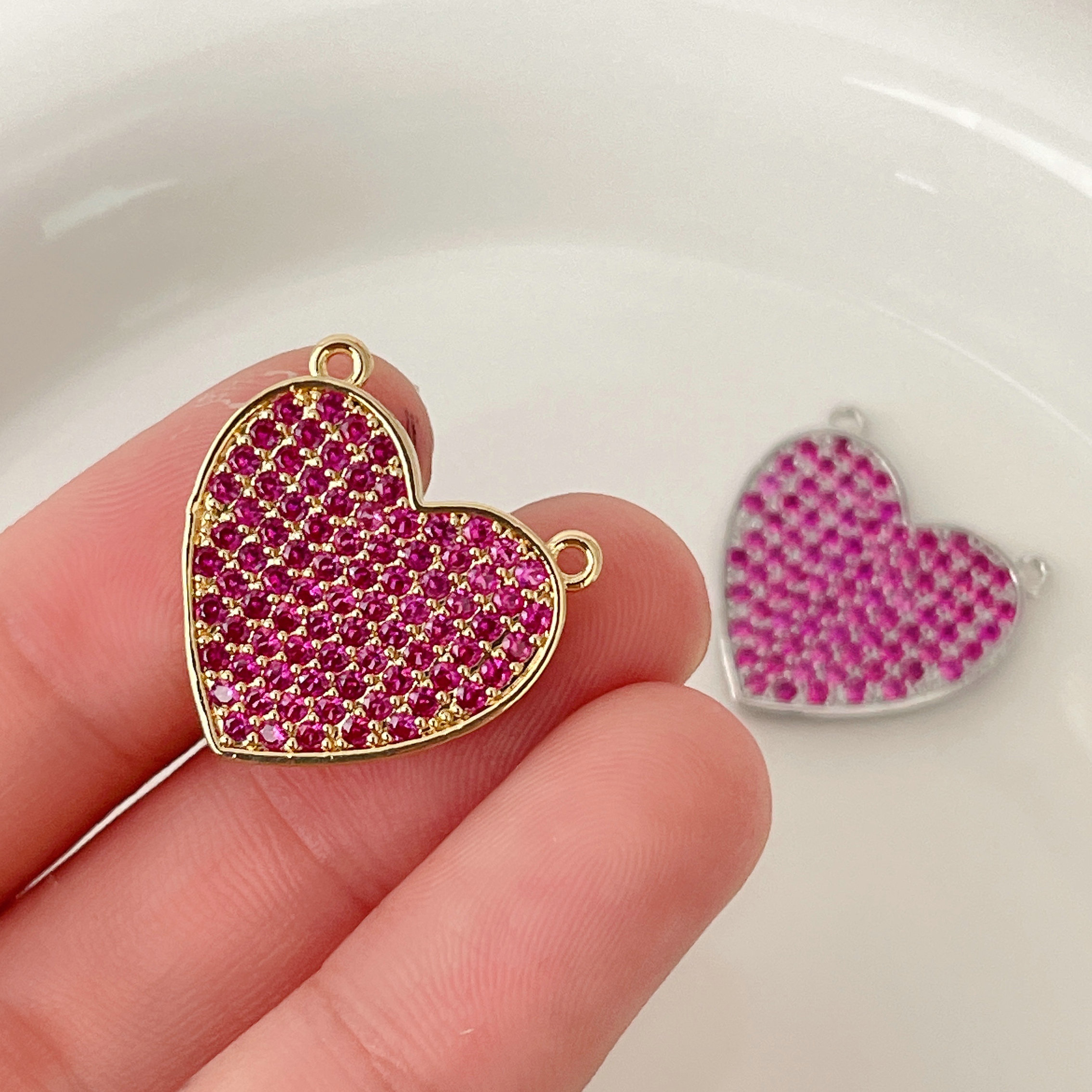 Red Heart Charm