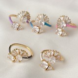 Enamel Zircon Adjustable