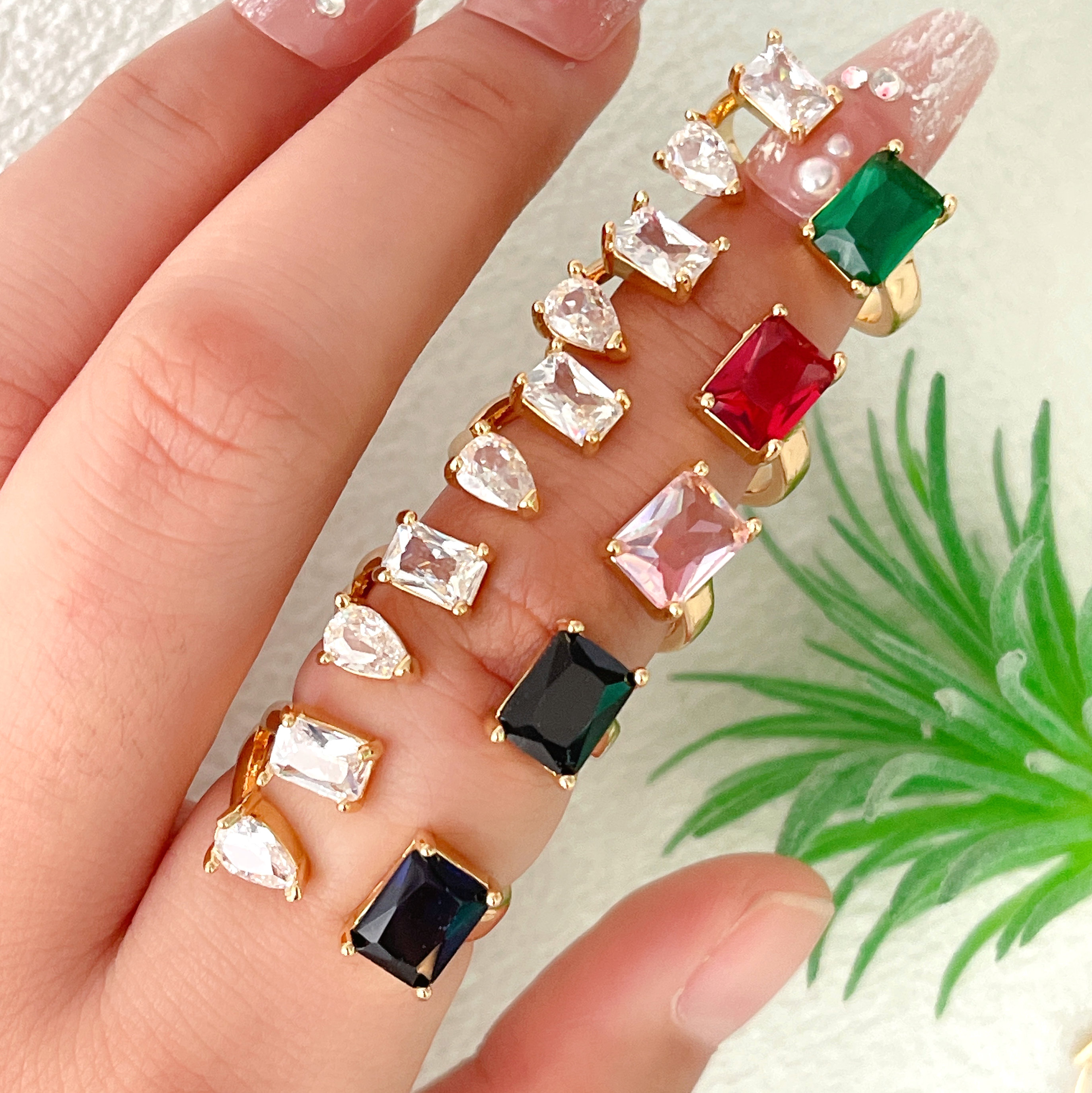 Colorful Adjustable Ring