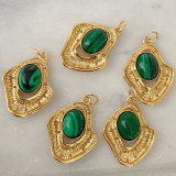 Green Leaf Charm