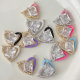 Enamel Colorful Heart Charm