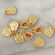 Mini Red Butterfly Charm