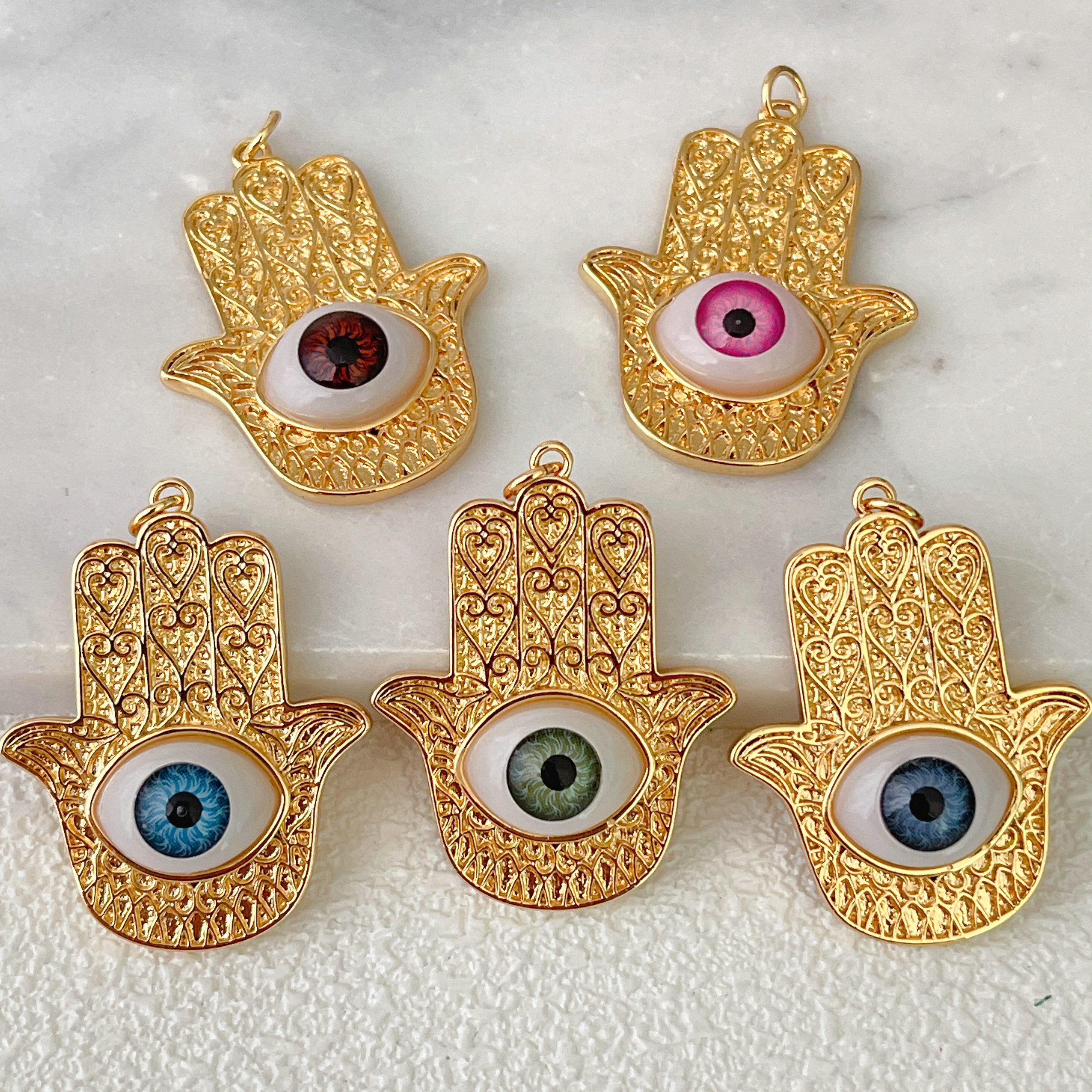 Evil Eye Hand Charm