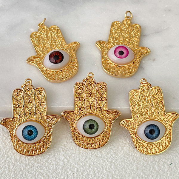 Evil Eye Hand Charm