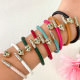Leather Leopard Bracelet