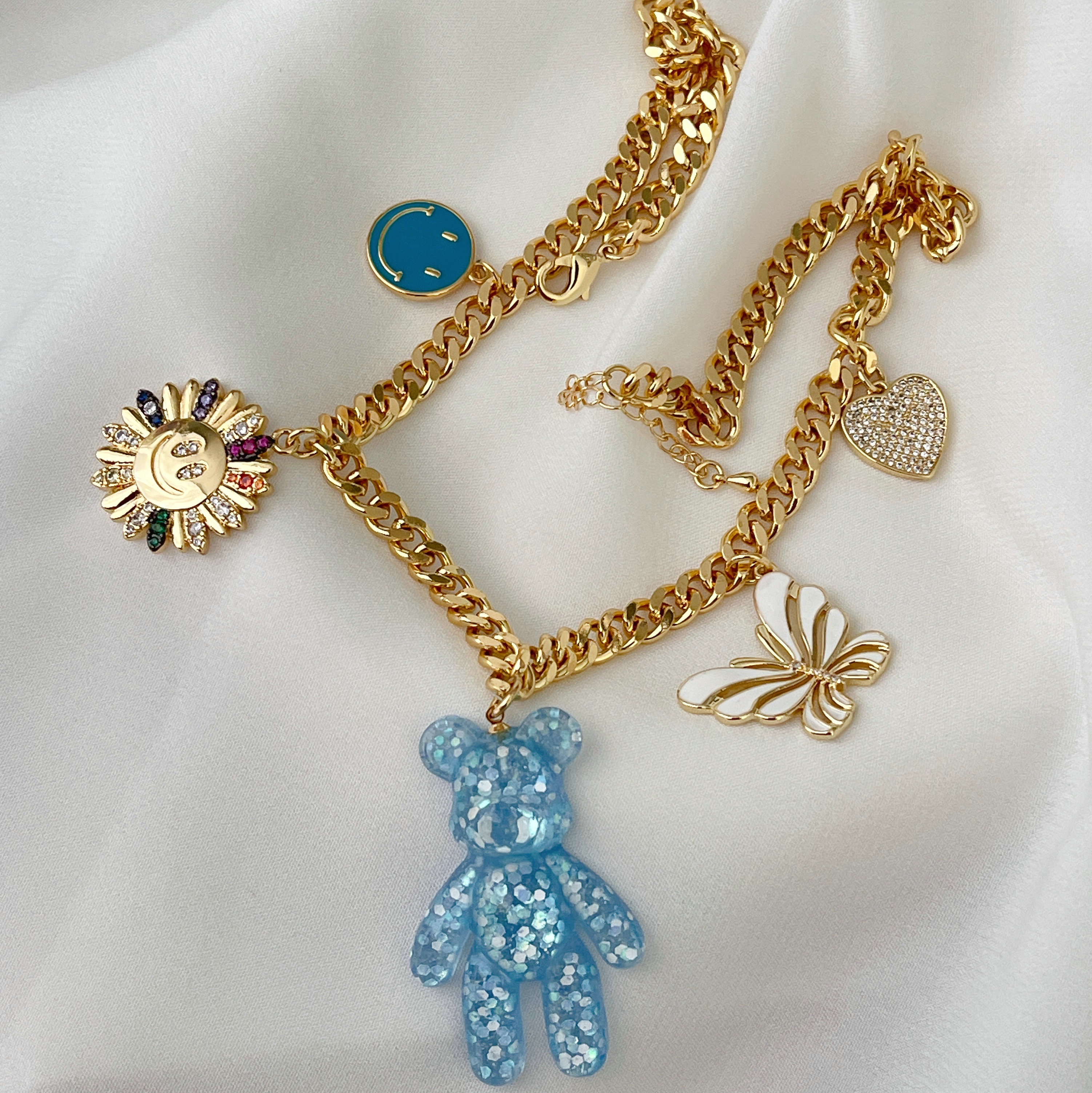 Bear Charm Necklace