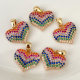 Colorful Heart Charm