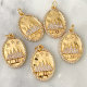 Round Sailboat Charm